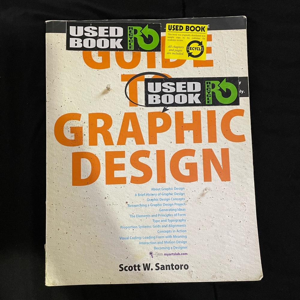 Guide to Graphic Design by Scott Santoro (2013, Trade Paperback)